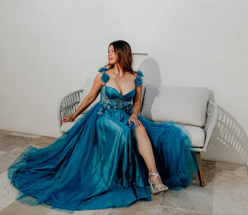Azul Aqua Princesa